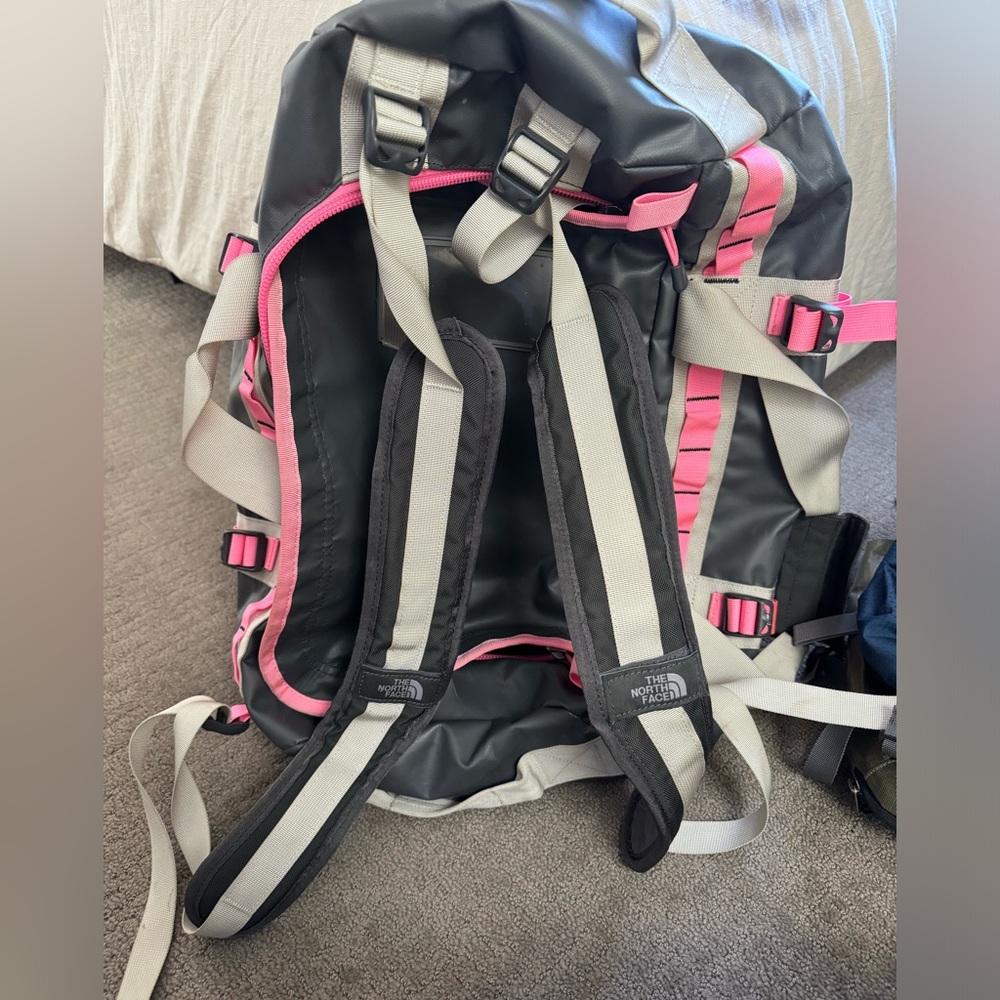 North face backpack duffle bag